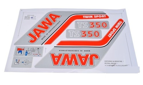 Satz aufkleber jawa 350 - satz,