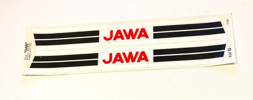 Paar aufkleber jawa 350 - paar, f.