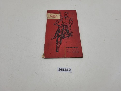 Betriebsanleitung jawa 250 - betriebsanleitung,