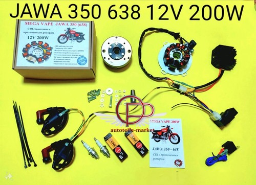 Cdi zündanlage jawa - jawa, 638