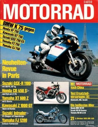 Motorrad 1985 mz - +,