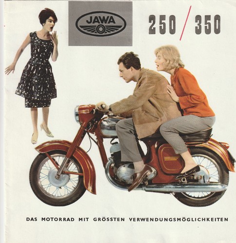 Motorrad prospekt jawa - , /